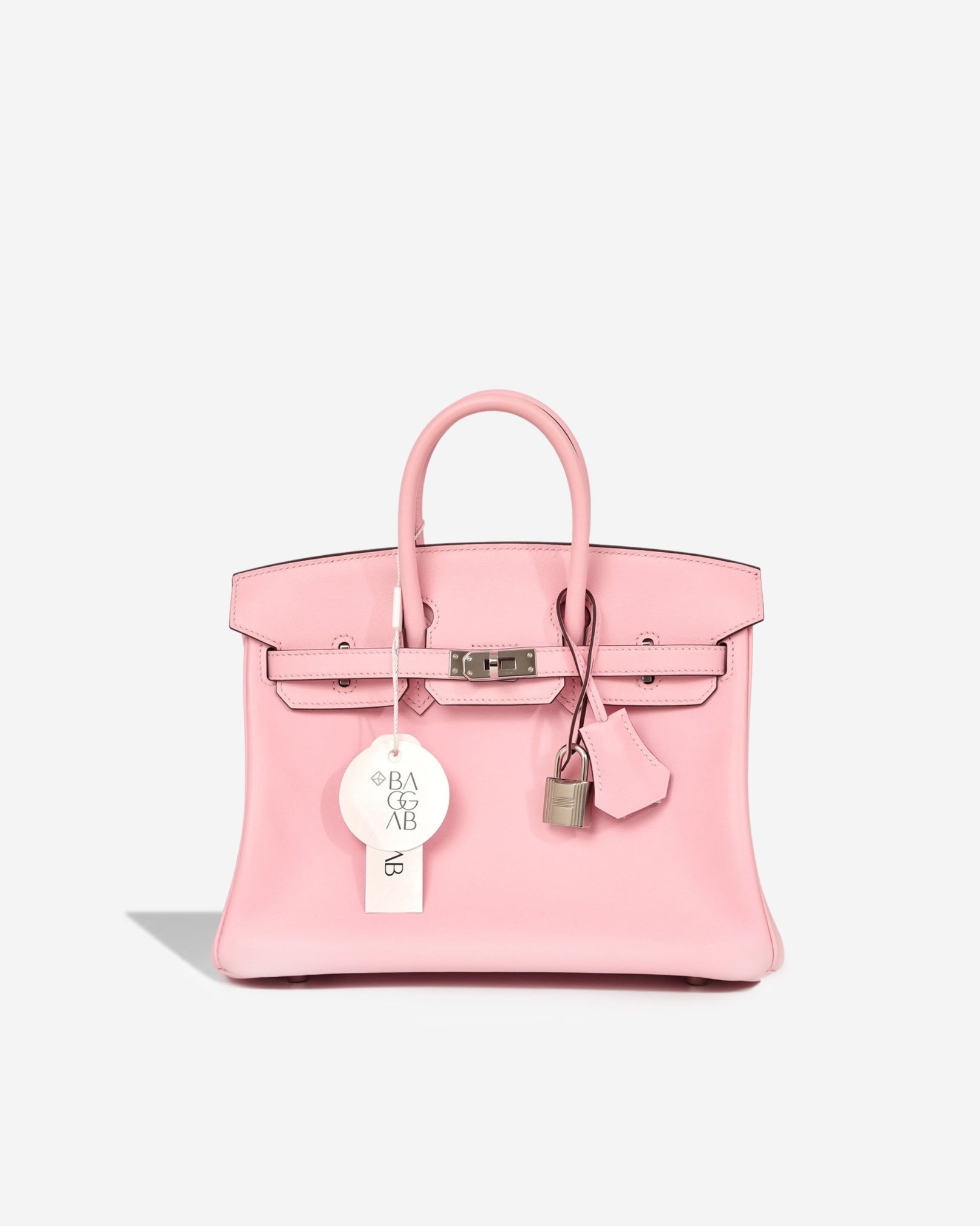 Hermès Birkin 25 Swift Rose Sakura Palladium Hardware – BAGGAB