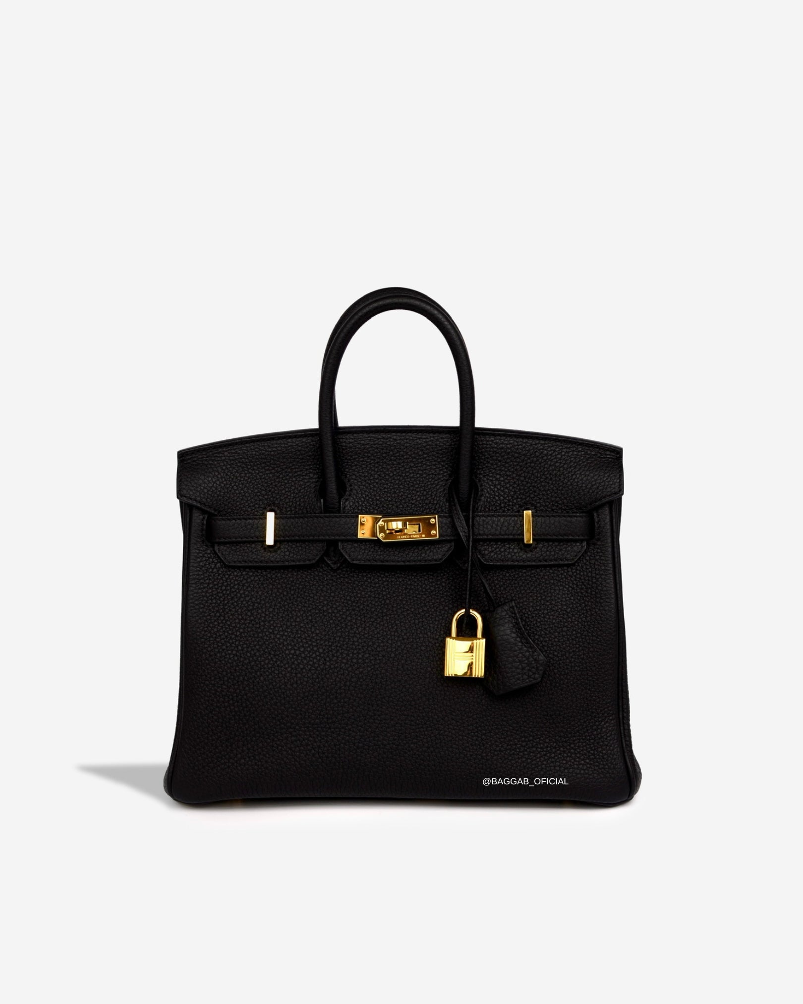 Hermès Birkin 25 Retourne Togo Noir Gold Hardware – BAGGAB