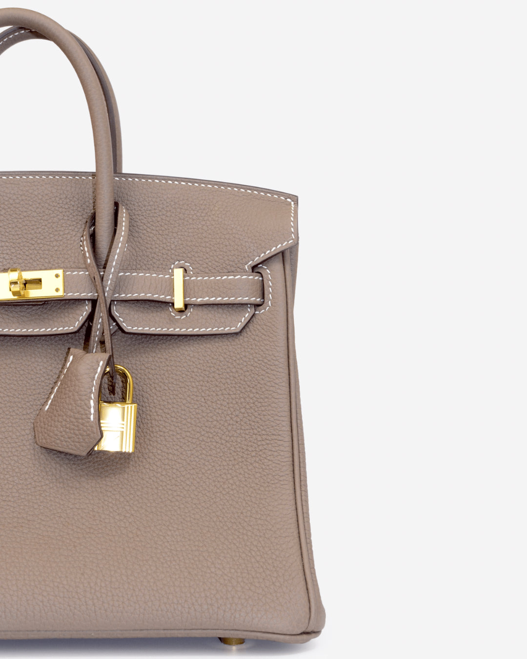 Hermès Birkin 25 Retourne Togo Etoupe Gold Hardware – BAGGAB
