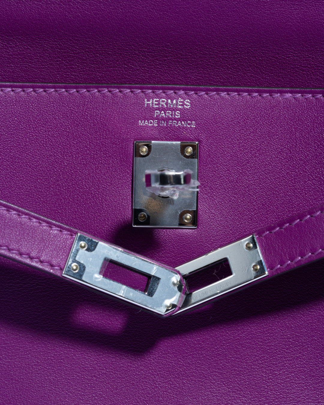 Hermès Kelly 25 Retourne Swift Anemone Palladium Hardware – BAGGAB