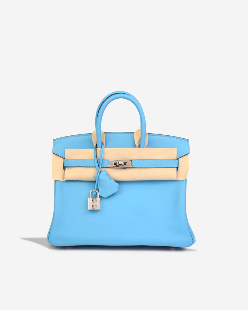 Hermes Bleu Du Nord Swift Birkin 25 w/ Tags