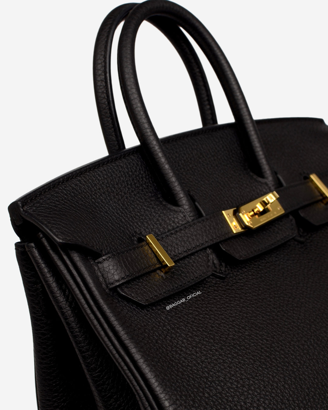 Hermès Birkin 25 Retourne Togo Noir Gold Hardware – BAGGAB