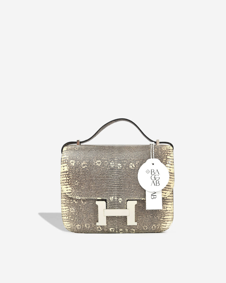 Hermès Constance 18 Mini Lizard Ombre Palladium Hardware – BAGGAB