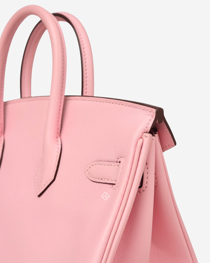 Hermès Birkin 25 Swift Rose Sakura Palladium Hardware – BAGGAB