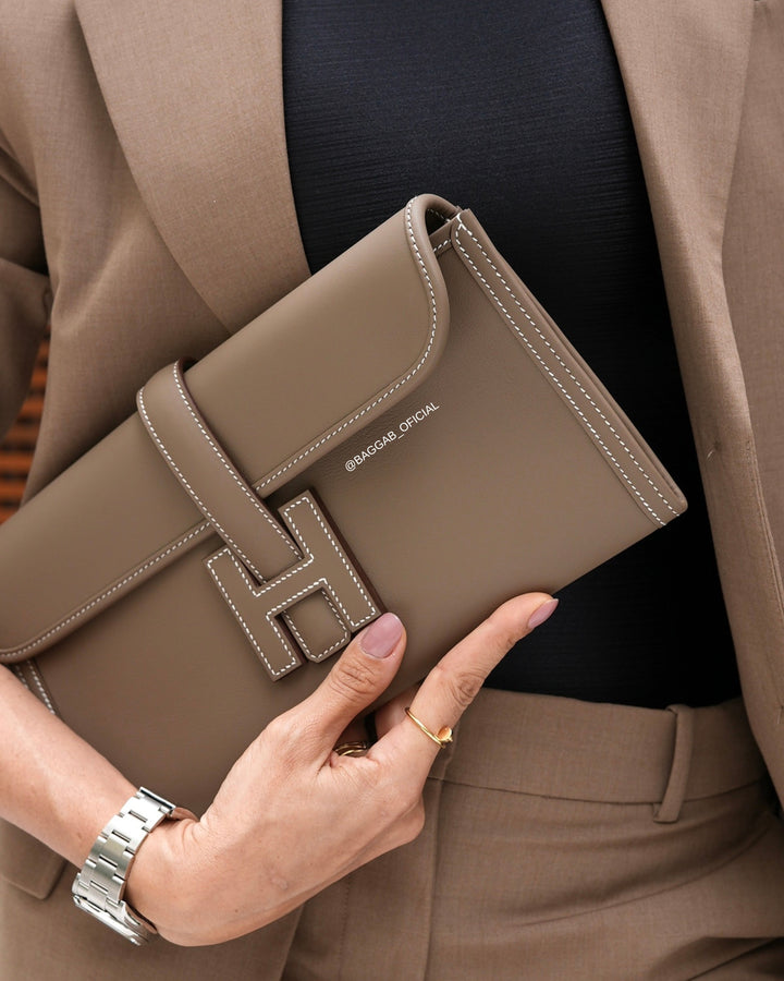 Hermès Jige 29 Swift Etoupe – BAGGAB