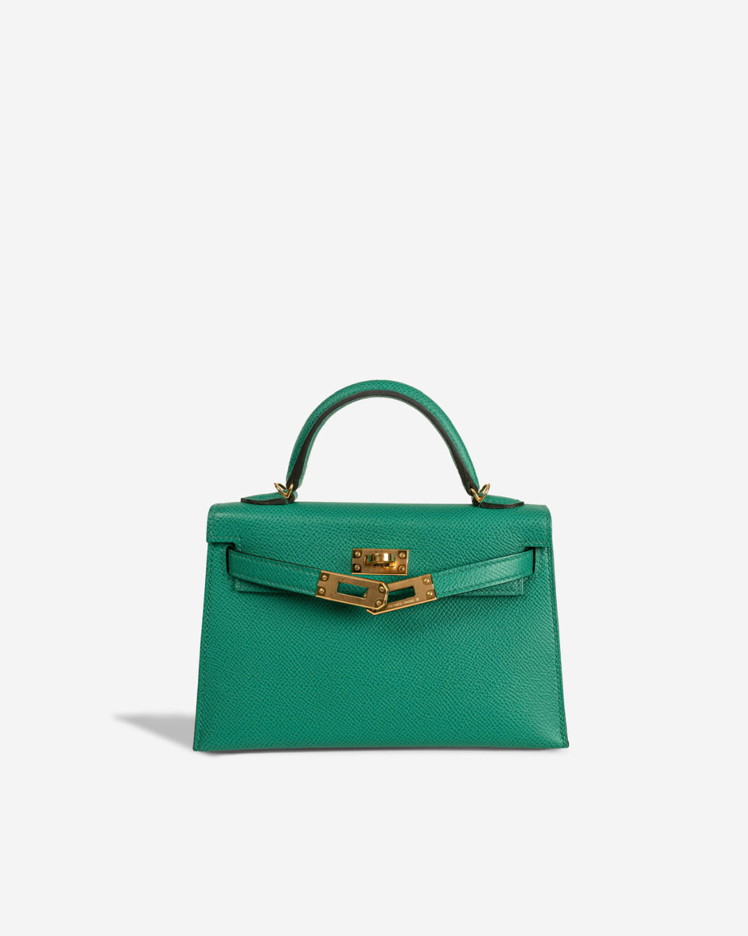 Hermès Kelly Mini Epsom Vert Jade Gold Hardware – BAGGAB